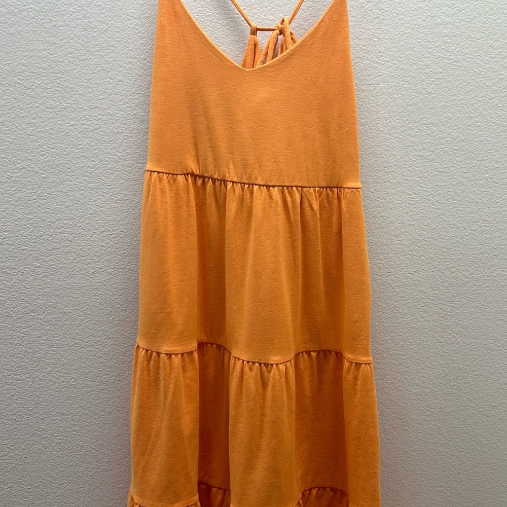New Old Navy Tie-Back Midi Dress - Picture 9 of 9